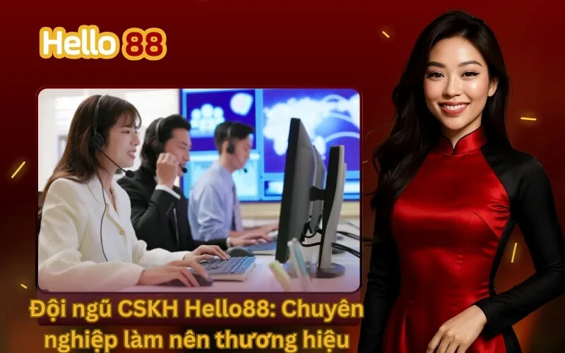 Đội ngũ CSKH Hello88: Chuyên nghiệp làm nên thương hiệu